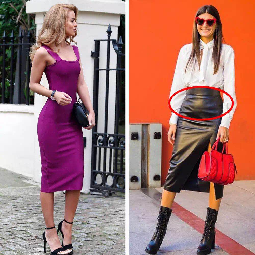 裙子穿松垮好看,裙子穿了不好看