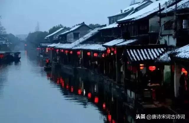 一场大雪洋洋洒洒而来,带雪的唯美唐诗宋词