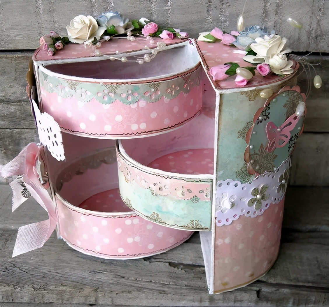 废旧纸板制作收纳盒教程,纸板自制墙壁收纳盒