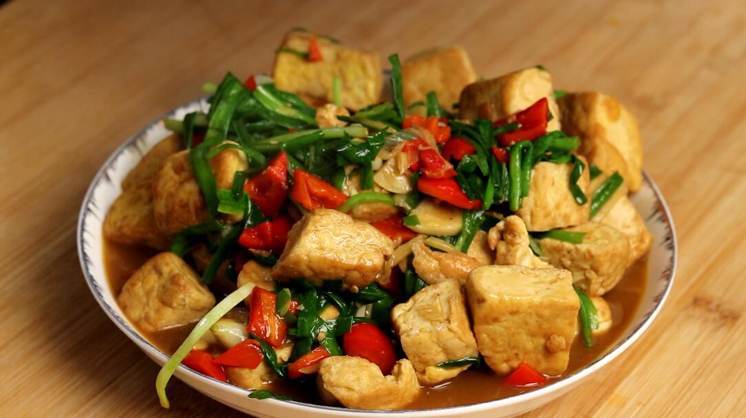 炒豆腐的正确做法,炒豆腐的简单的方法