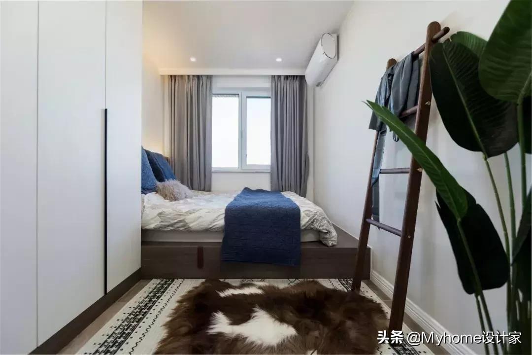 善用畸零地，北京68㎡扩容两房，猫柱让主子也疯狂！