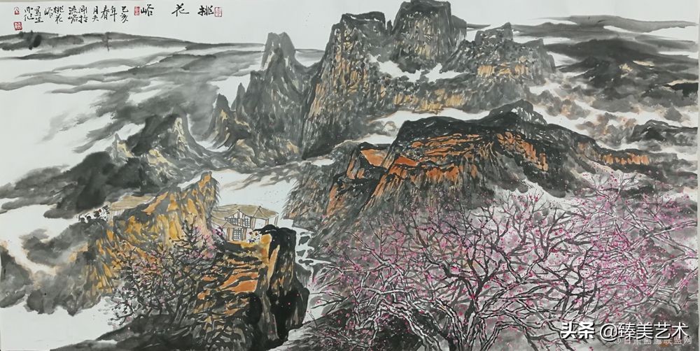 笔墨营造腾升的“心像”——祝夫刚山水画赏析