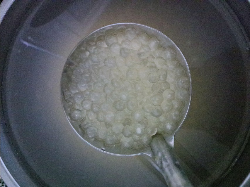 西米露的西米是怎么做的,西米如何煮成珍珠