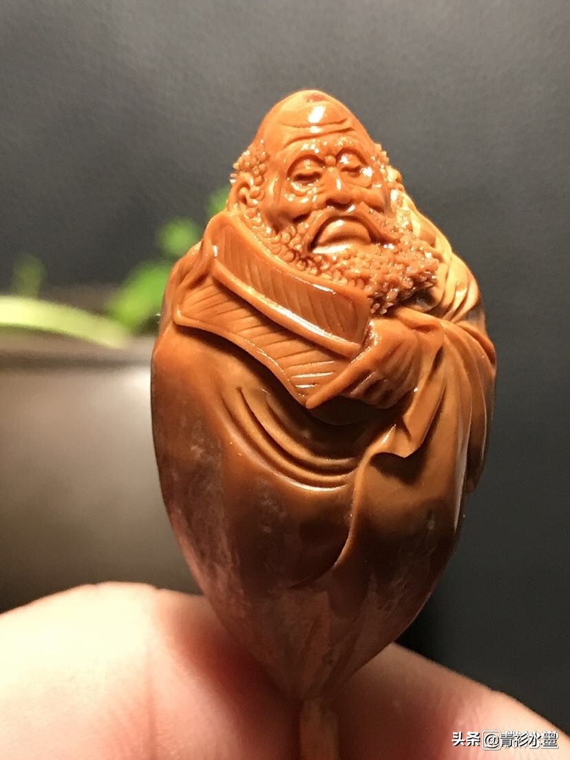 核雕艺术中的橄榄核是什么,橄榄核最好的核雕图片