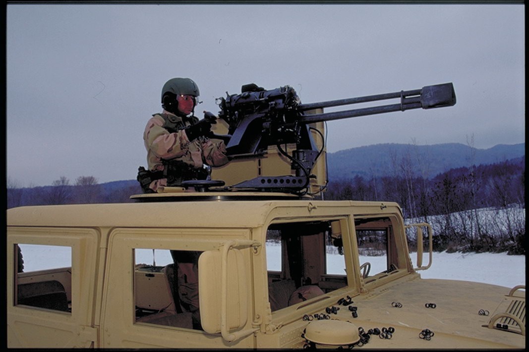 珠海航展14.5毫米三管转管机枪,新型轻机枪珠海航展