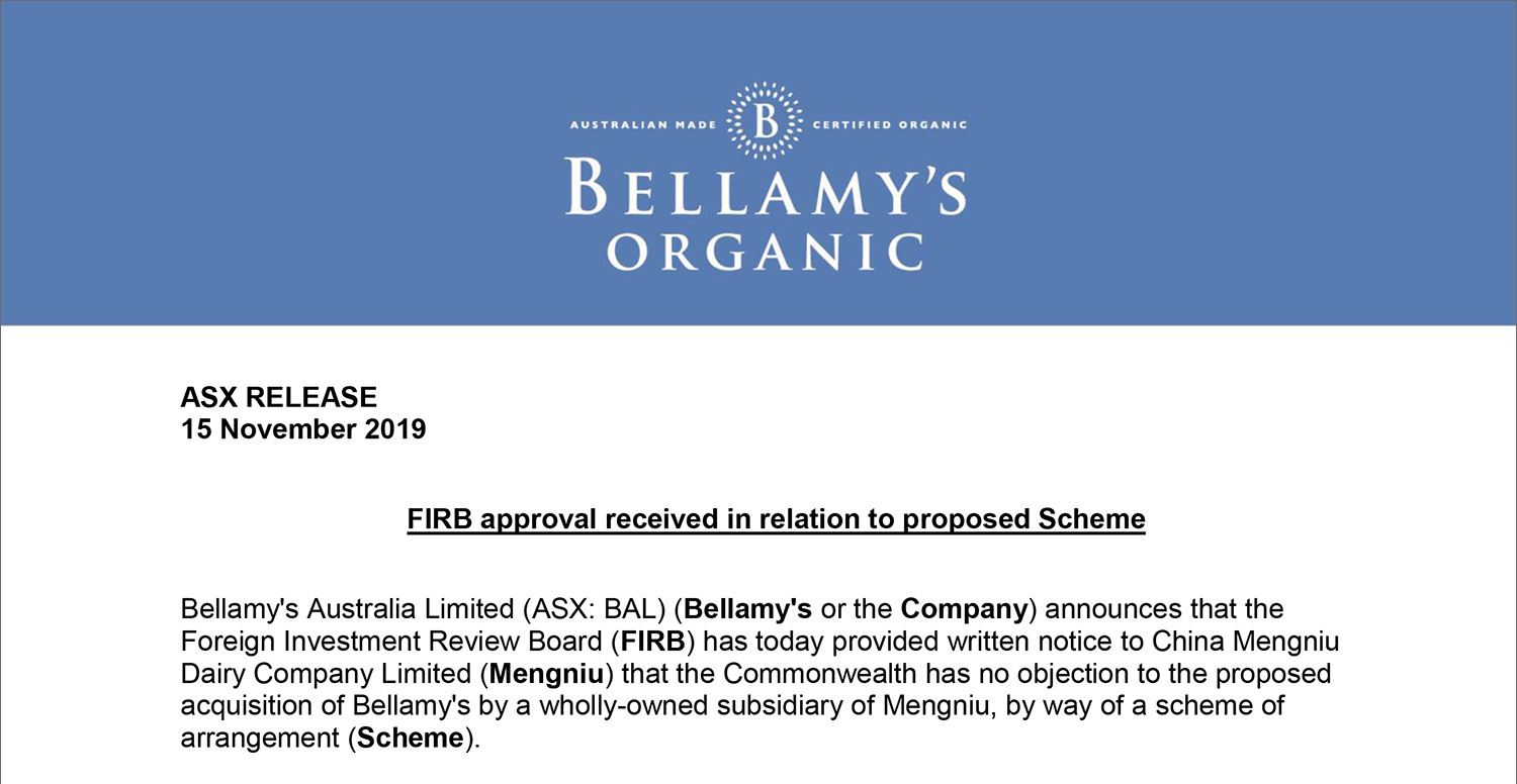 蒙牛贝拉米跟进口贝拉米,澳大利亚蒙牛贝拉米