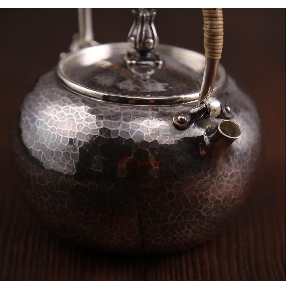 银壶泡茶初学者入门,入门银壶