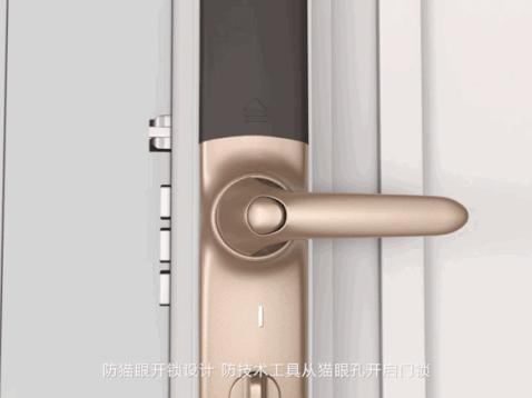 电影放映厅门锁,电影门锁被保安保护