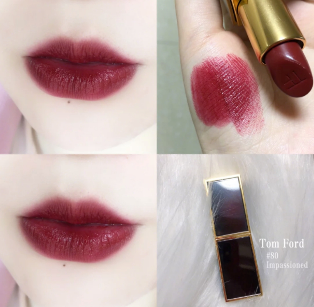 tf口红推荐爆款色是哪个色号,tf口红80号奶油和哑光怎么区分