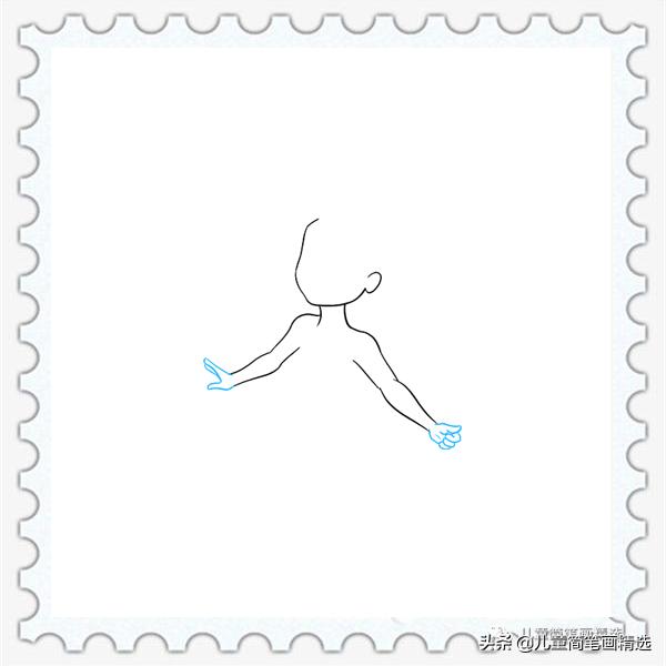 幼儿园小天使简笔画简单又漂亮,儿童天使简笔画怎么画