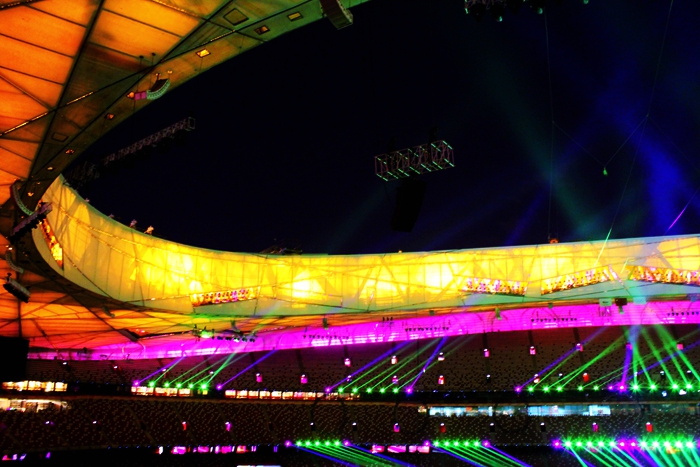 2019年鸟巢国庆灯光秀,鸟巢夜光系列