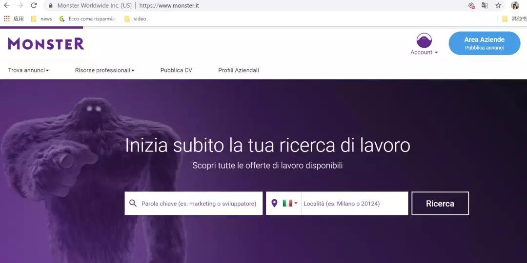 意大利找工作用什么软件,意大利找工作