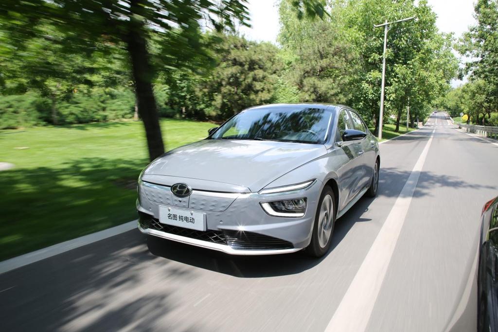 试驾新一代名图,名图纯电试驾