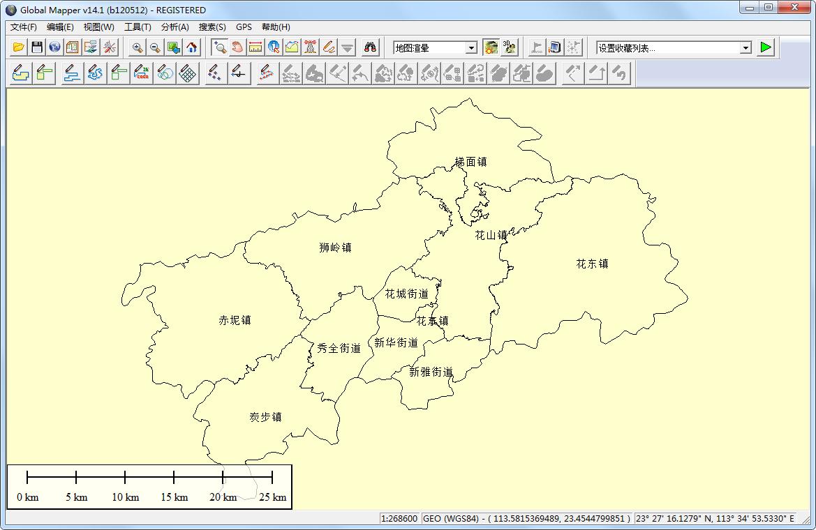 乡镇区域边界图,如何查看全国乡镇行政边界