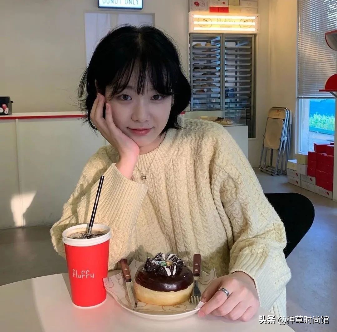 初恋头2020最火不要齐刘海,渣女头黑长直齐刘海