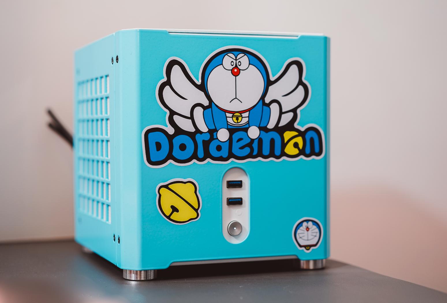 itx装机配置单一小机箱也有大心脏,itx支持3.5寸硬盘