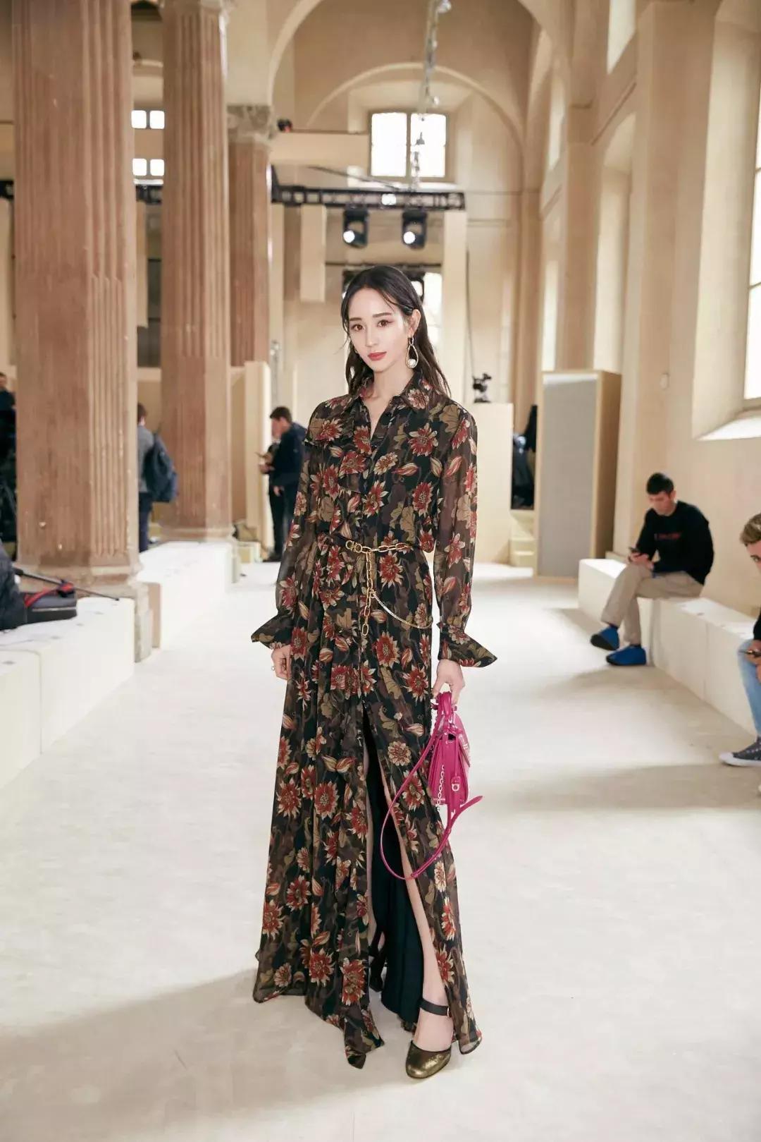 米兰时装周明星最佳看秀造型,米兰时装周明星看秀造型