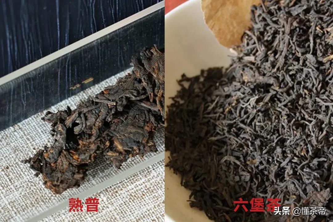 六堡茶熟普的区别,六堡茶和熟普的区别