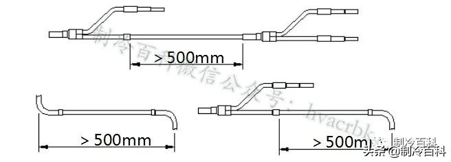中央空调分歧管安装实例,空调多联机分歧管安装过程