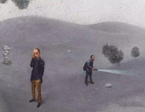 北纬40度画室好吗,适合画室的大型油画作品