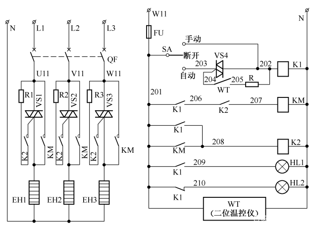 温控电路原理图,风扇温控电路