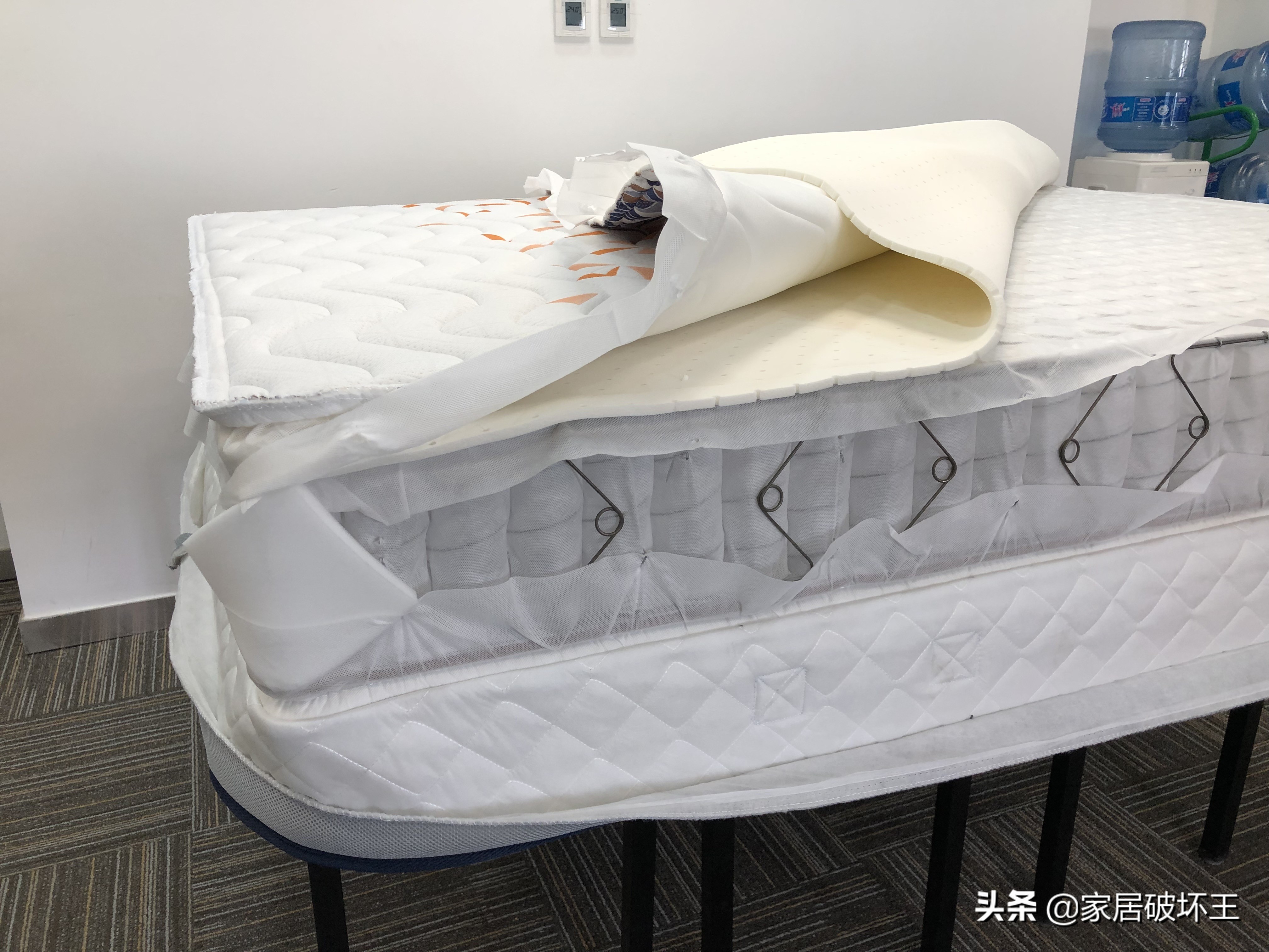 喜临门床垫实拆,喜临门床垫真实测评拆解