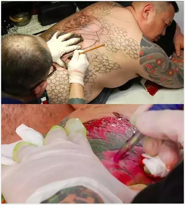 日本黑帮对自己的肉体做「那事」