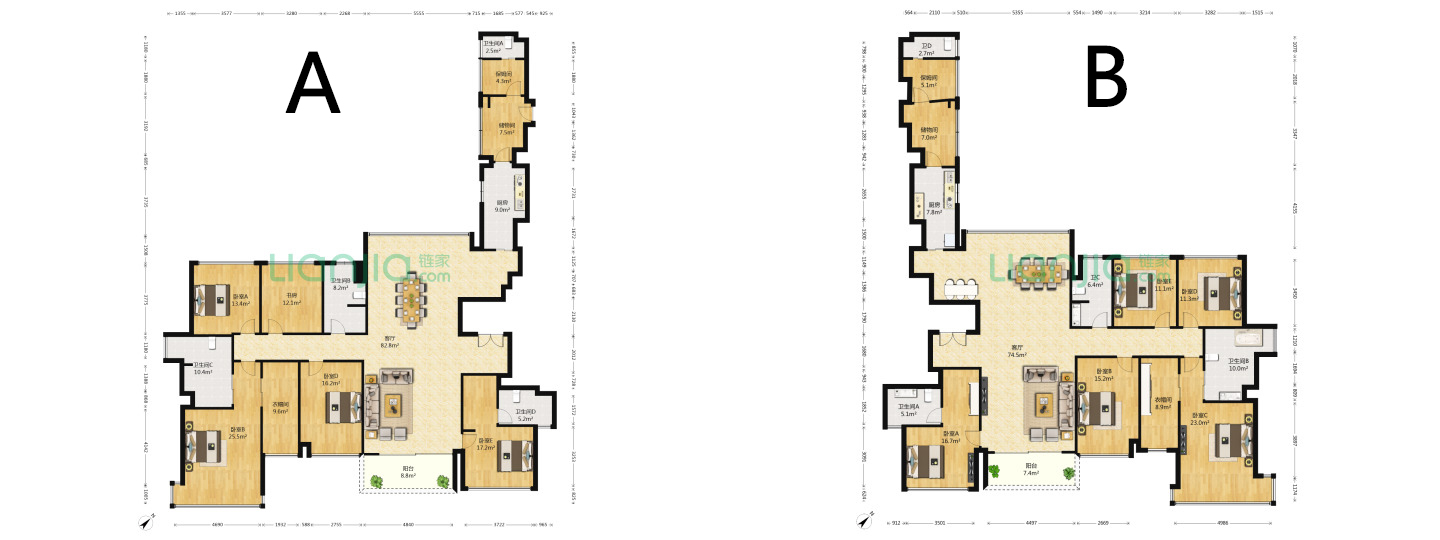 深圳半岛城邦三期豪宅户型和价格,半岛城邦大平层豪宅400平