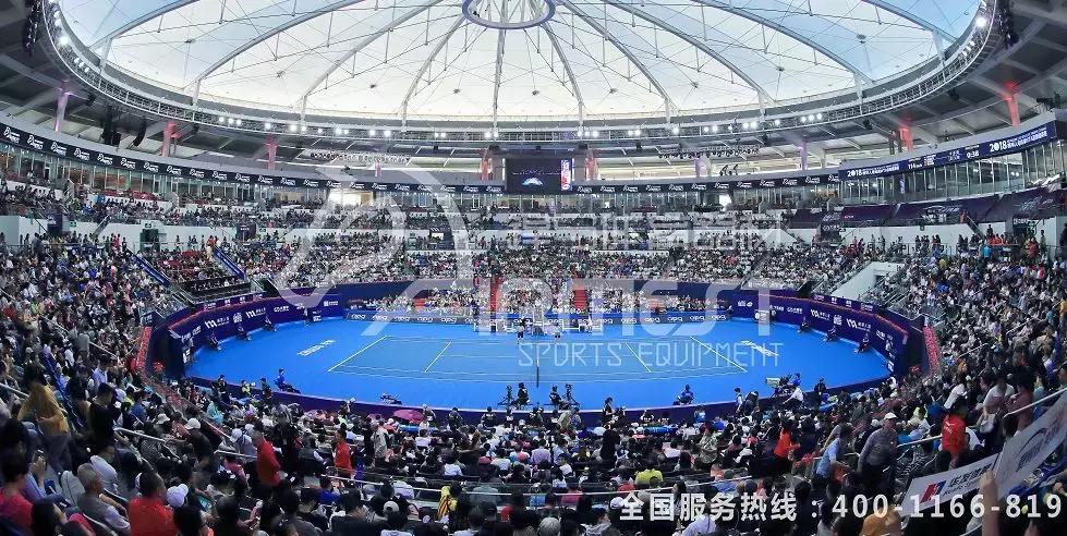 硅pu网球场搭建,一片标准网球场的规格