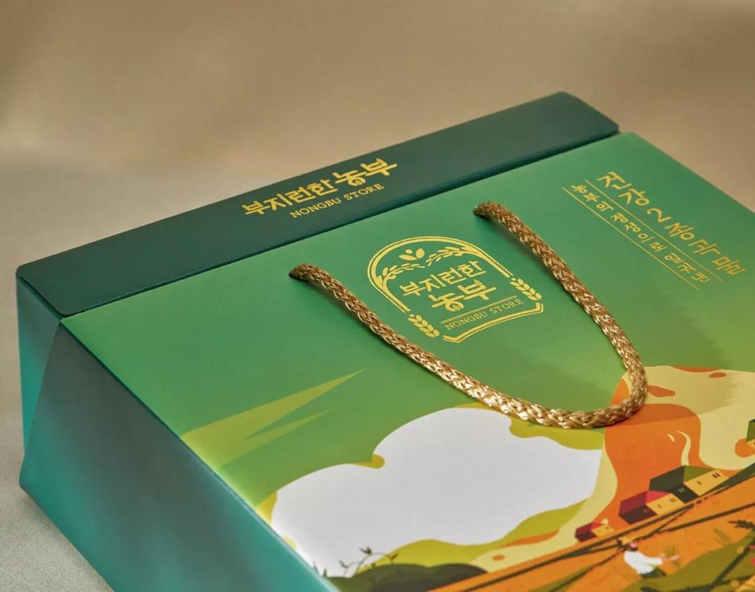 大米包装创新插画,最漂亮的大米包装设计