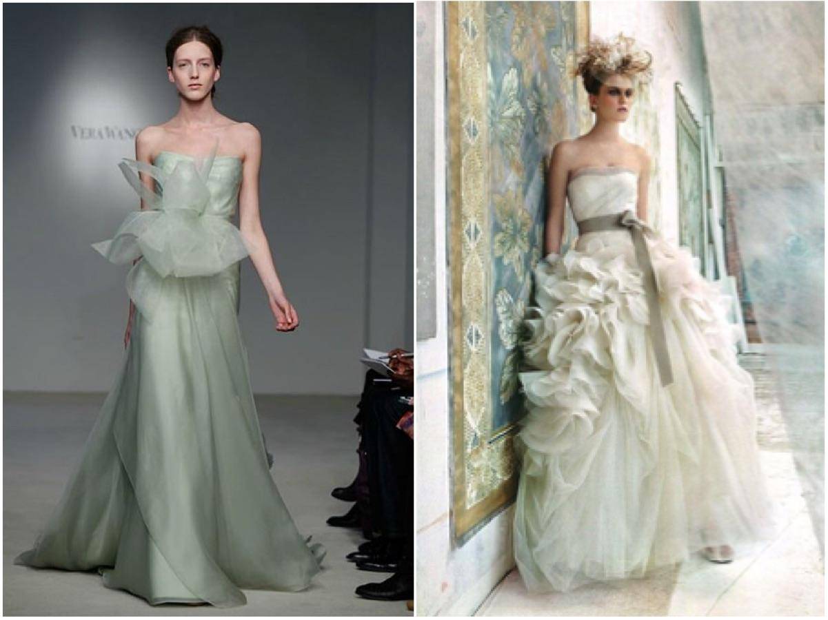 晚礼服抹胸裙的前世今生，由旧思想的低俗，到婚礼神圣美丽的嫁衣