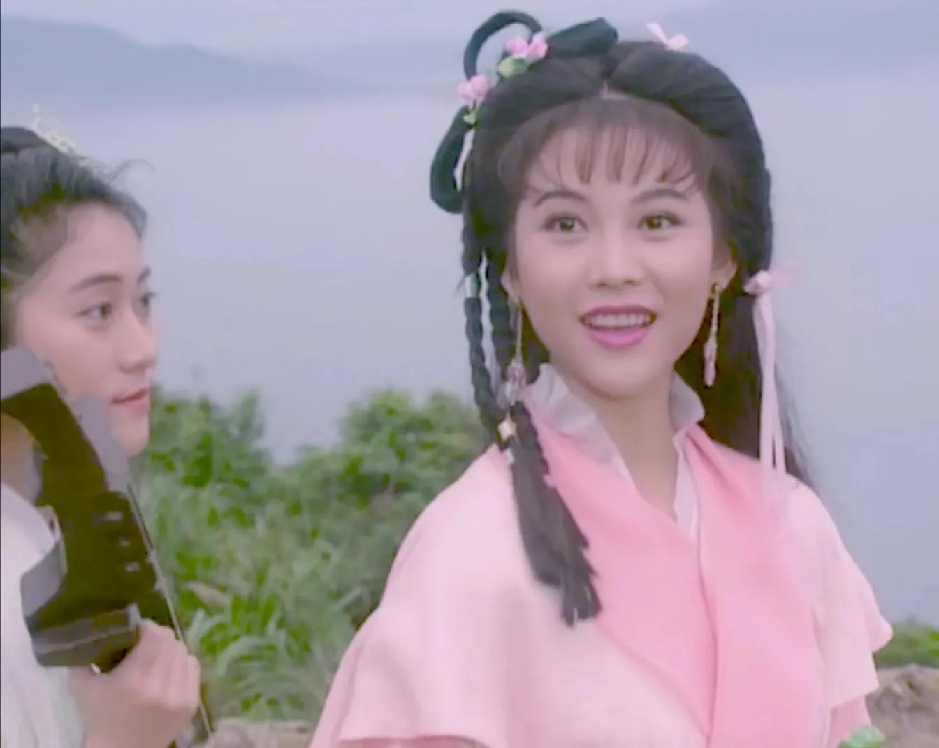 港台女星古装头饰,港剧古装小辫子发型