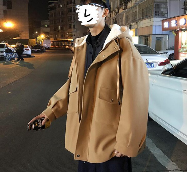 男生卡其色大衣穿搭高级感,男生卡其色衣服内搭怎么搭配