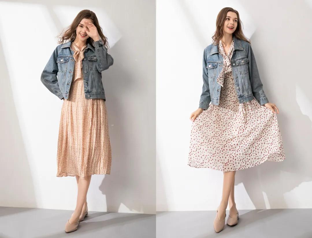 碎花裙这样选好看又显气质,浪漫碎花裙