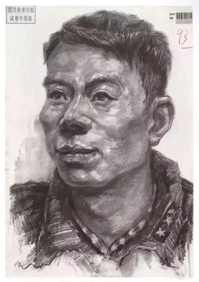 中国美院高分卷鉴赏,西安美院往年高分卷