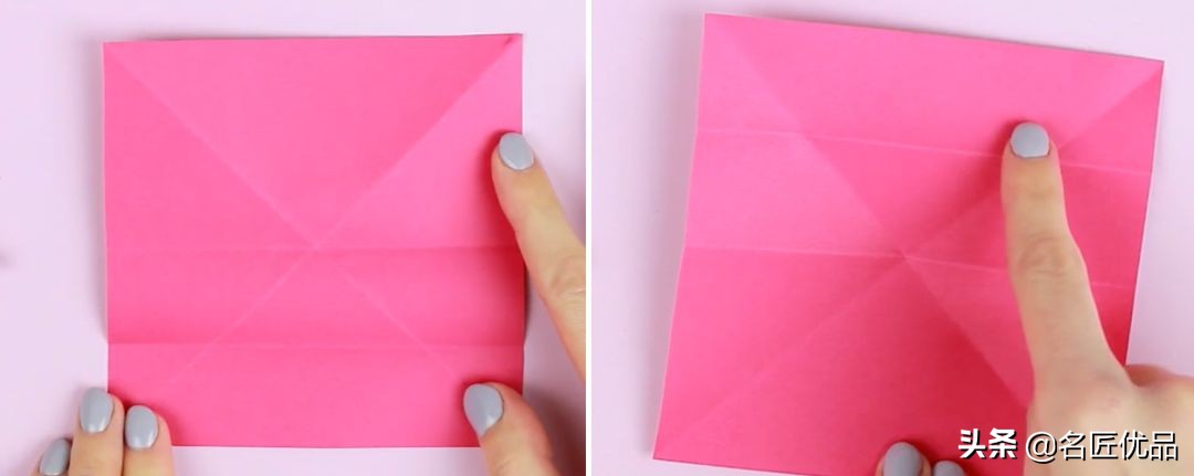 手工折心的制作方法,折一张纸手工大全