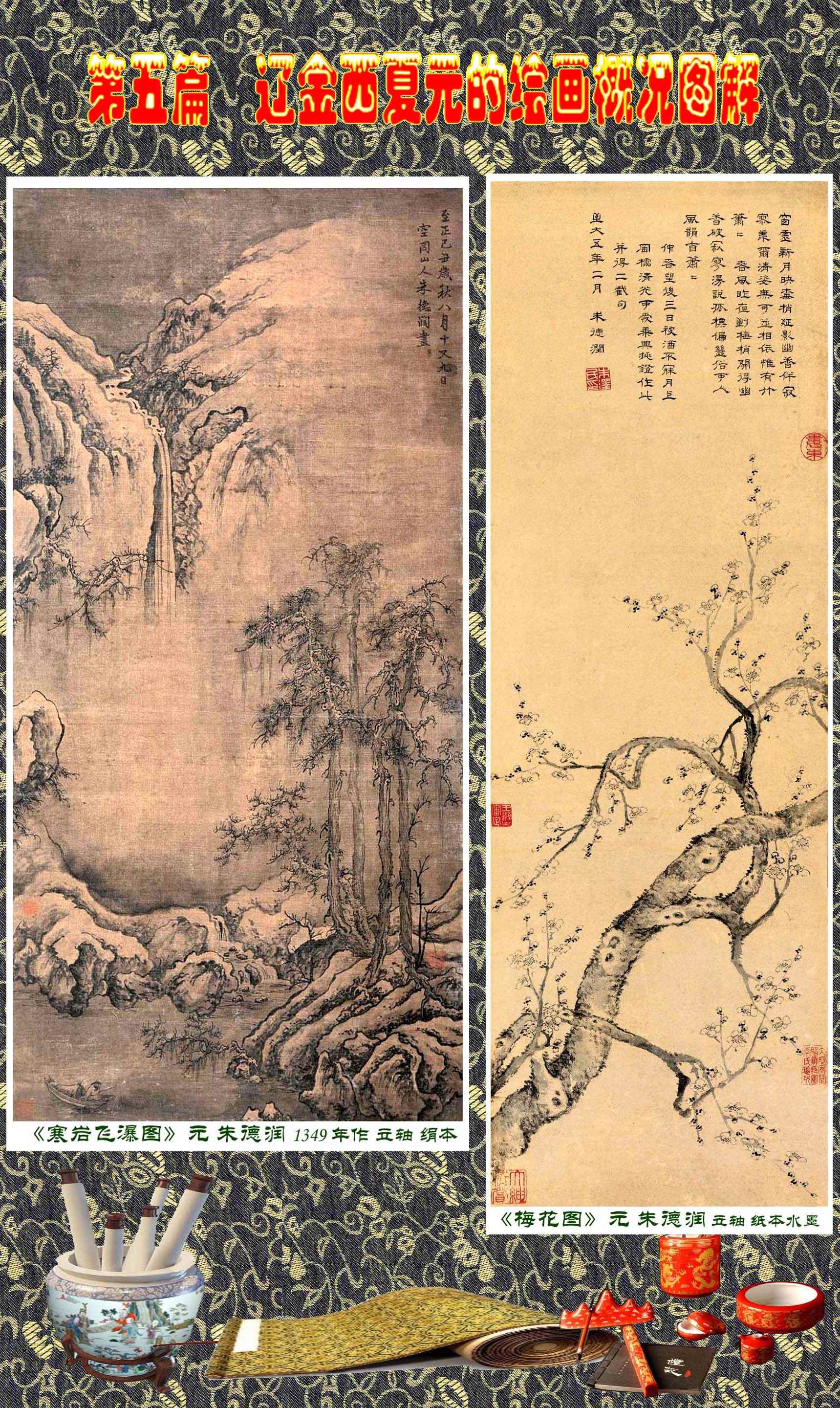顾绍骅编辑中国画知识普及版第五篇辽金西夏元的绘画概况下一