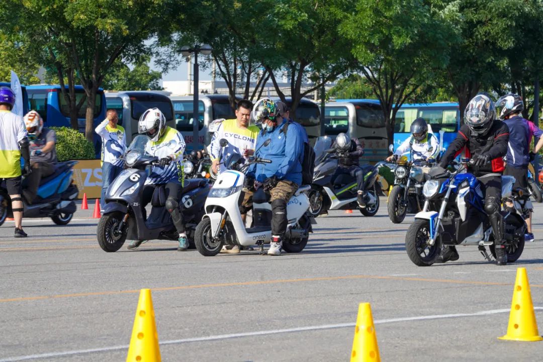 有试、有学、有赛！宗申摩托海淀驾校试驾会就是这么精彩