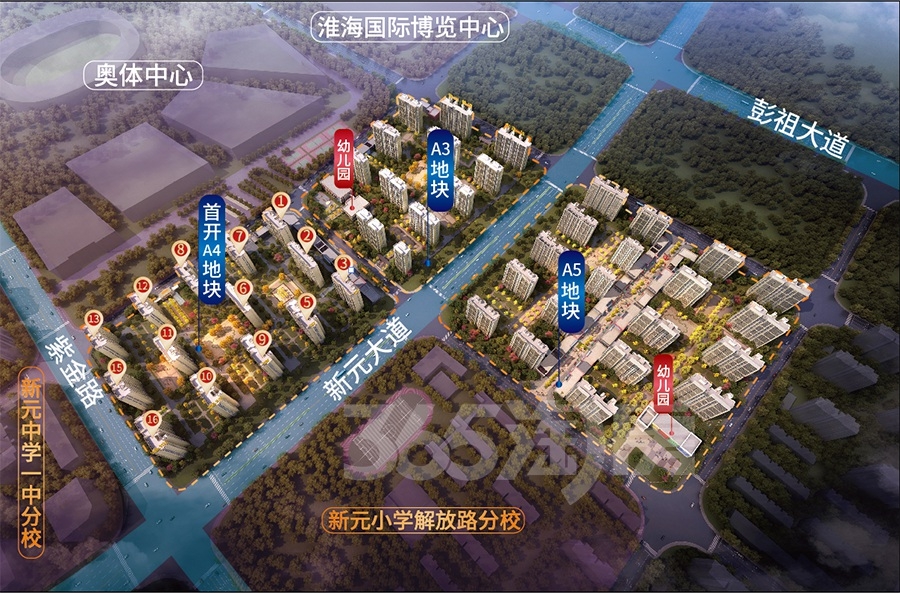 徐州买房各板块地图,买房跟着榜单走