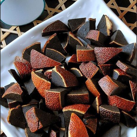 化橘红鉴别正品与伪品,化橘红误区