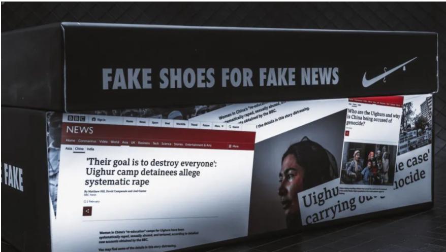 干得漂亮！寄一双莆田假鞋给耐克