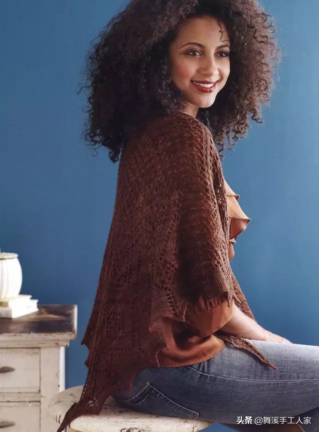 回收库存围脖,棒针真丝羊毛围巾披肩