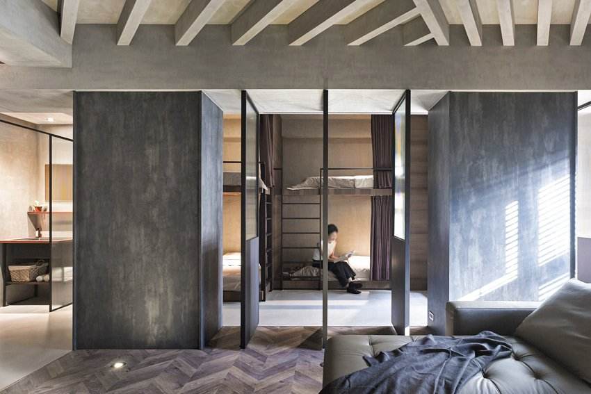 新房横梁可以拆吗,卧室里横梁吊顶高级处理手法