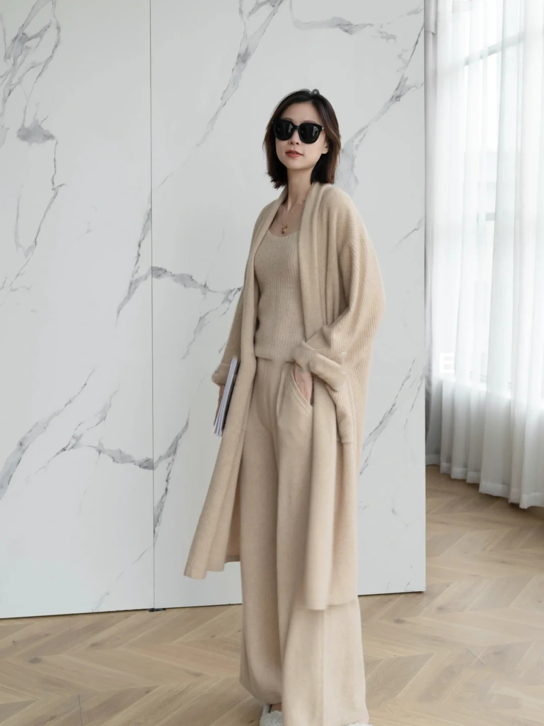 怎么避免有垂吊感的阔腿裤,阔腿裤如何避免拖沓