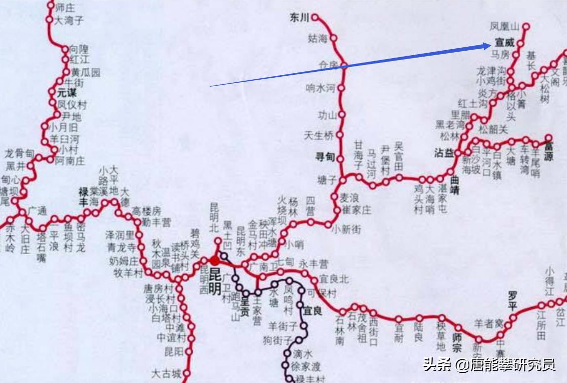 云南宣威市城市视频,曲靖市对比宣威市