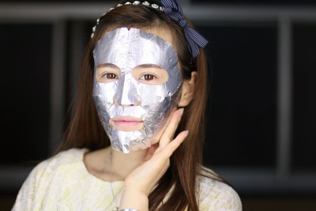 想要皮肤好买什么化妆品,明星同款白色涂抹式面膜