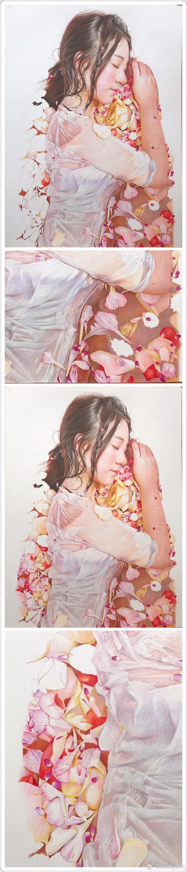 彩铅人物女孩教程视频,用彩铅画动漫人物天使恶魔