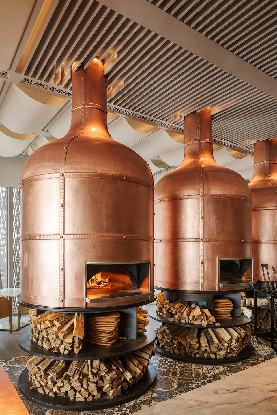 高档泰式餐厅设计案例,全季酒店自助餐厅设计