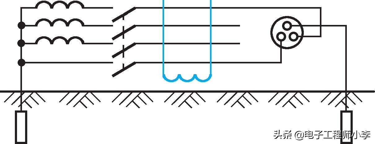 漏电保护器的接线方法,1p漏电保护器接线图