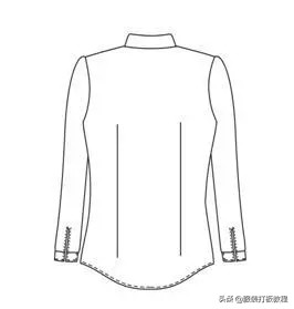 服装纸样师之家男衬衫原型图,廓形衬衫裁剪教程